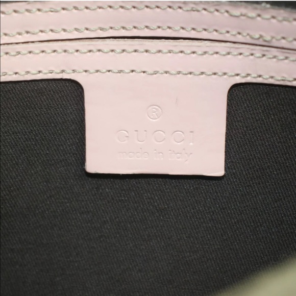 GUCCI GG Supreme Pink Coated Canvas Crossbody - Picture 6 of 8